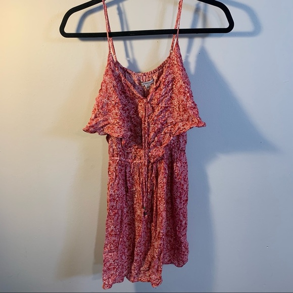 American Eagle Red and White Sun dress - Picture 1 of 7